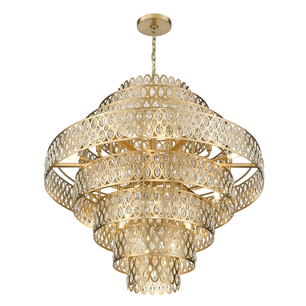 Z Lite Dealey 44 Inch 25 Light Chandelier Cp777281