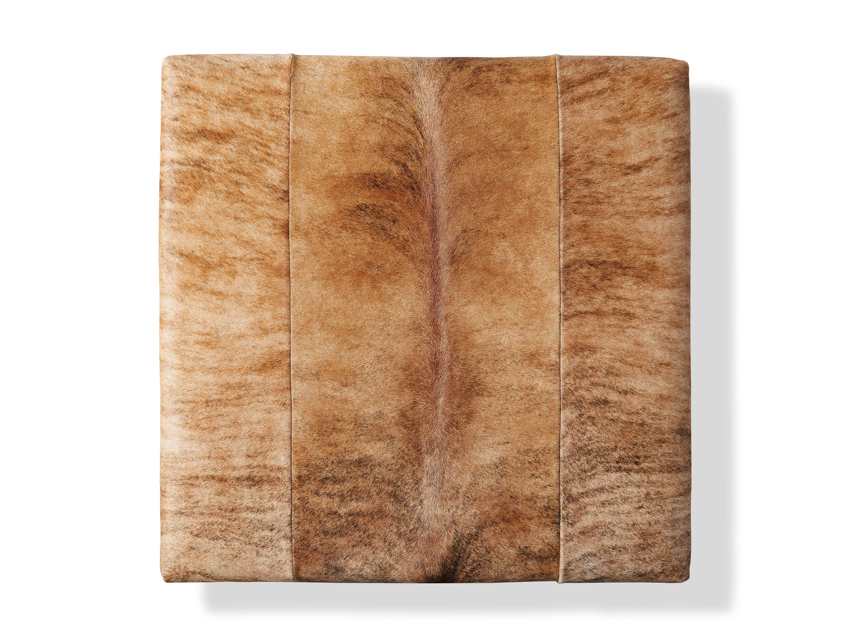 Tilton Hair on Hide Ottoman
