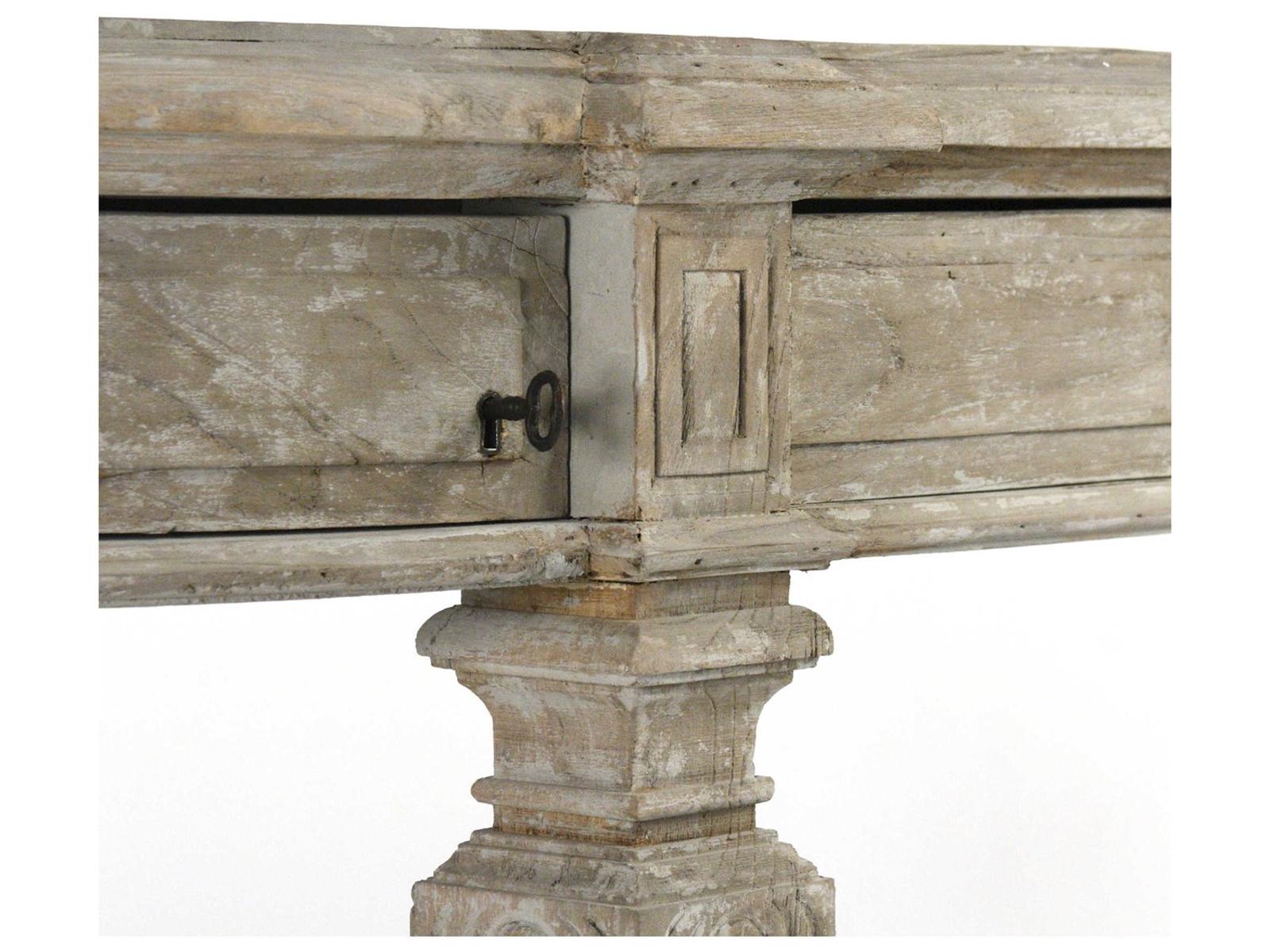 Rock Ford Distressed Brown Console Table
