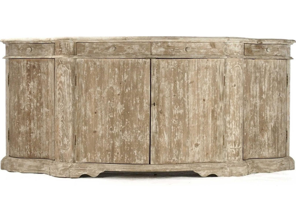Marlon Distressed Wood Buffet Sideboard with Storage