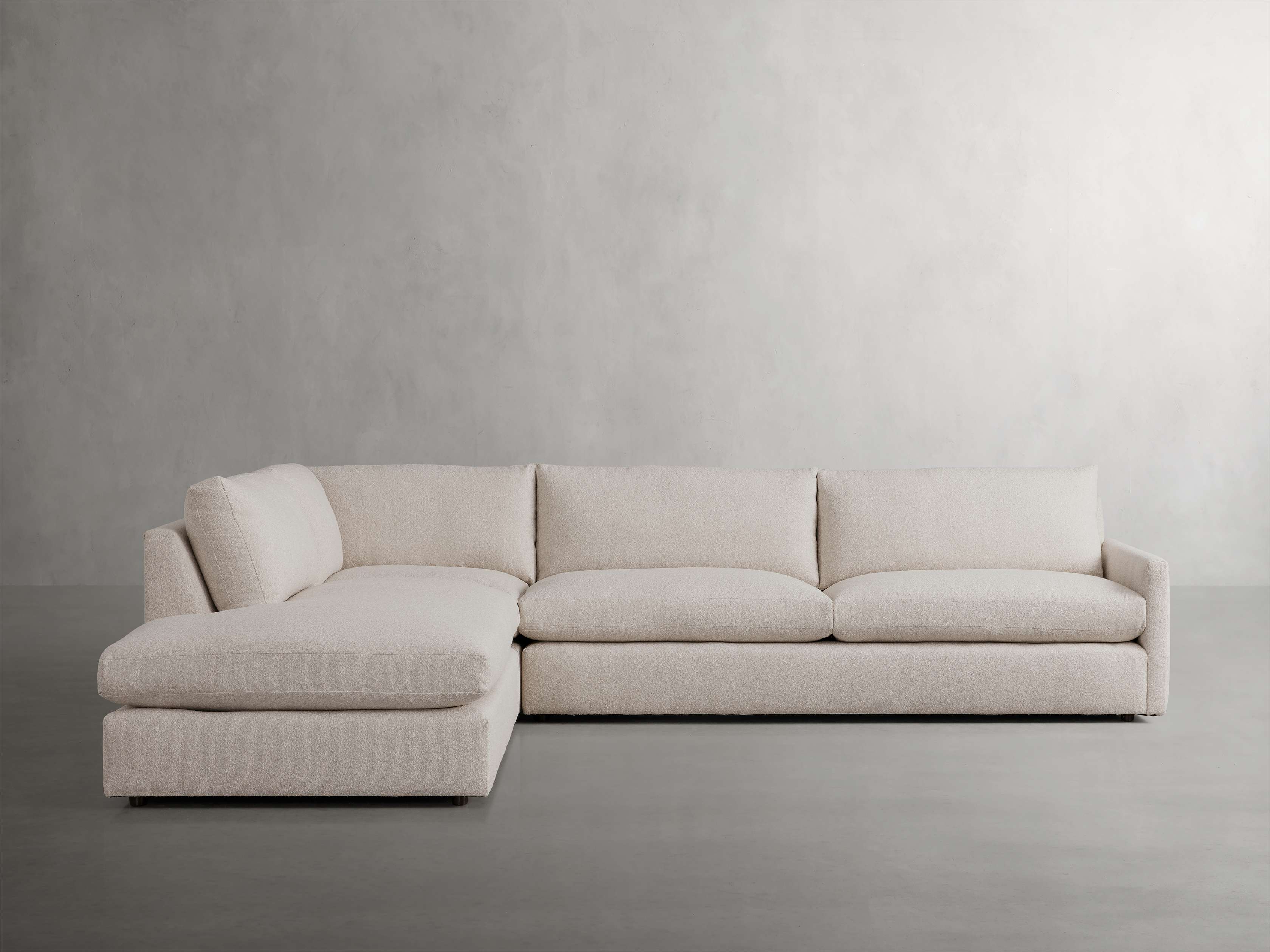 Kipton Three-Piece Bumper Sectional