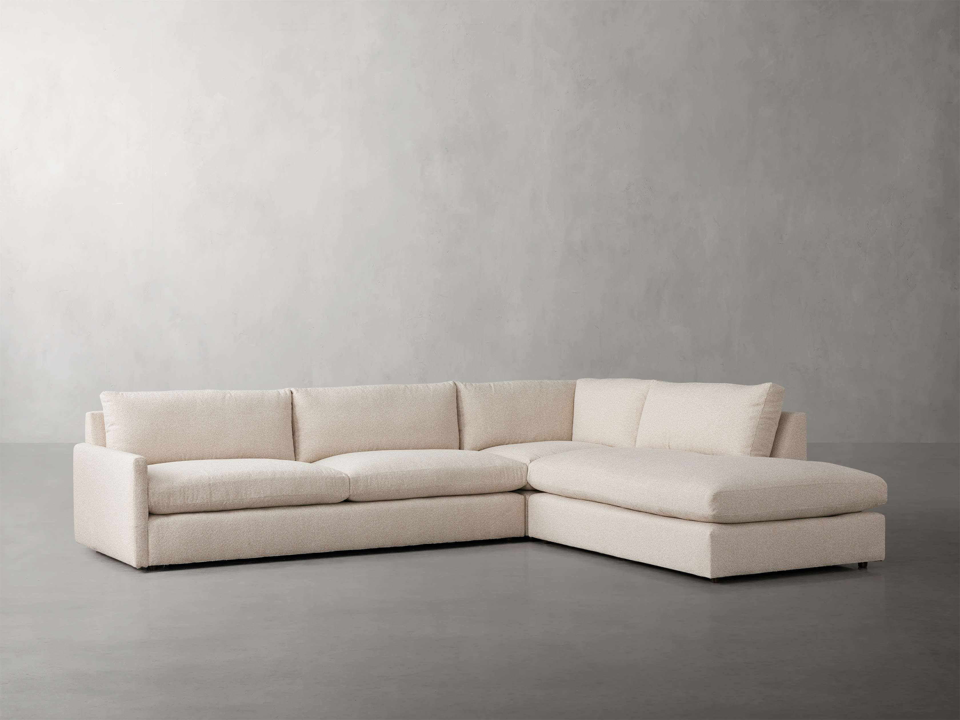 Kipton Three-Piece Bumper Sectional