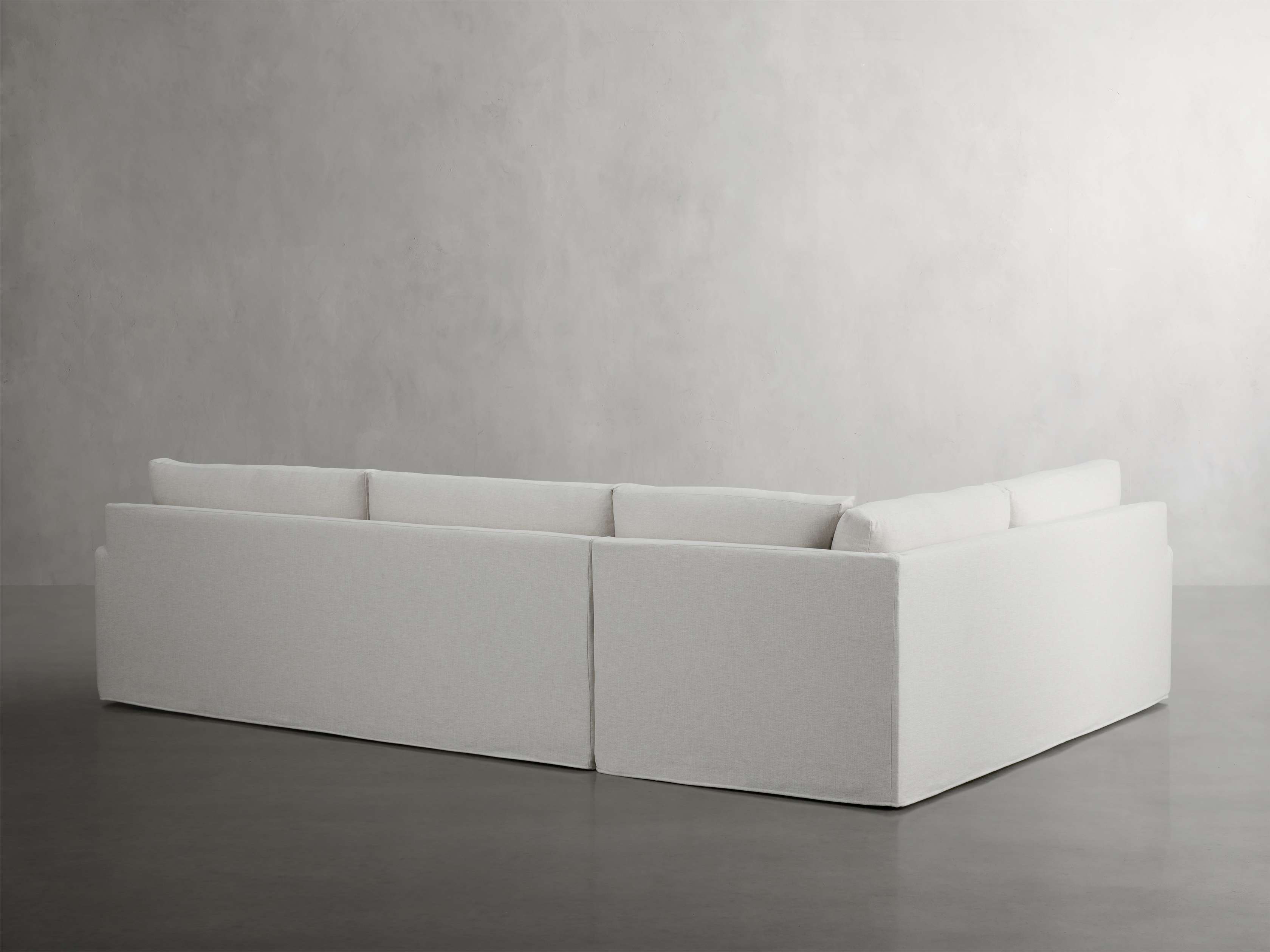 Kipton Slipcovered Two-Piece Sectional