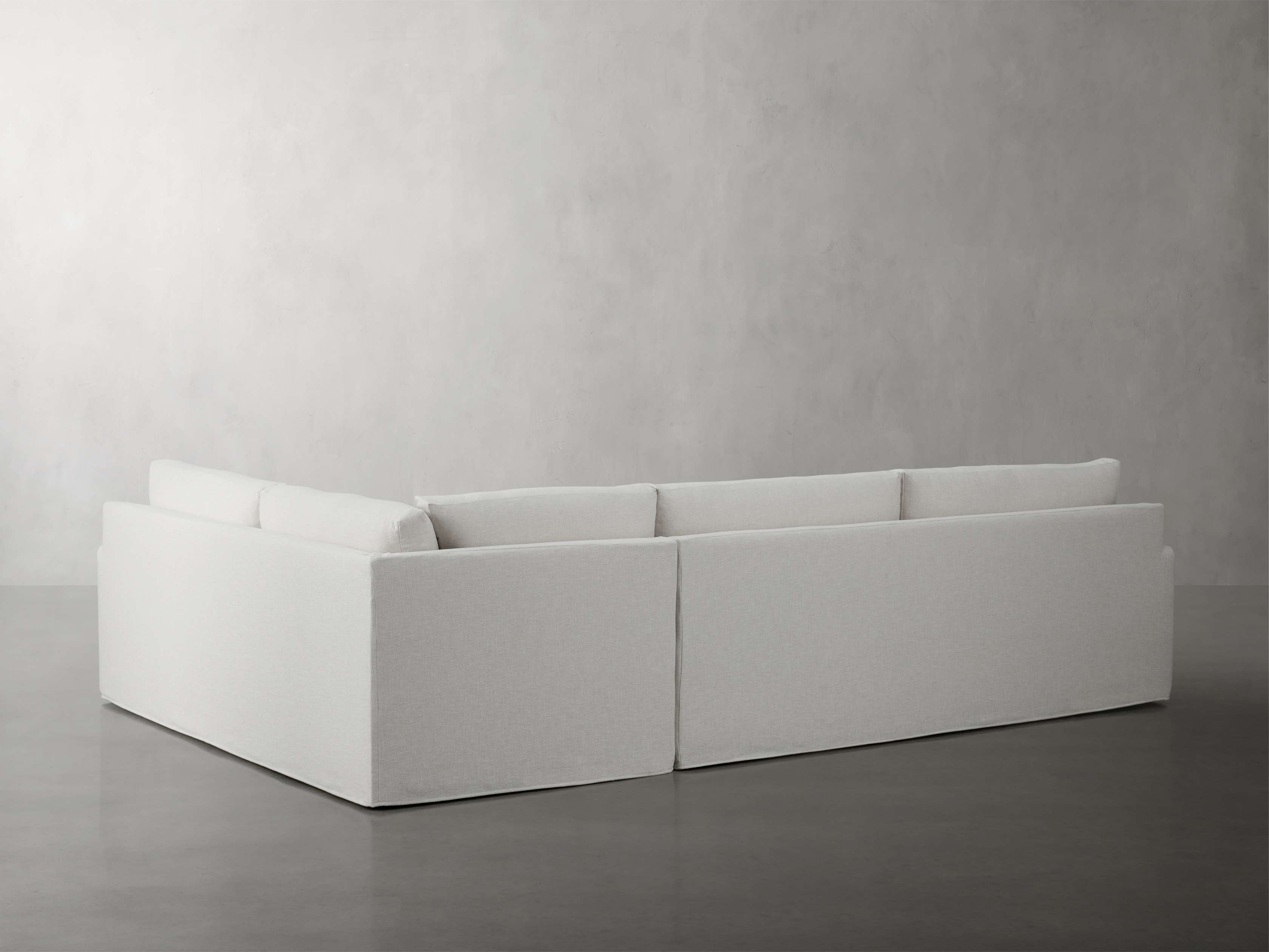Kipton Slipcovered Two-Piece Sectional