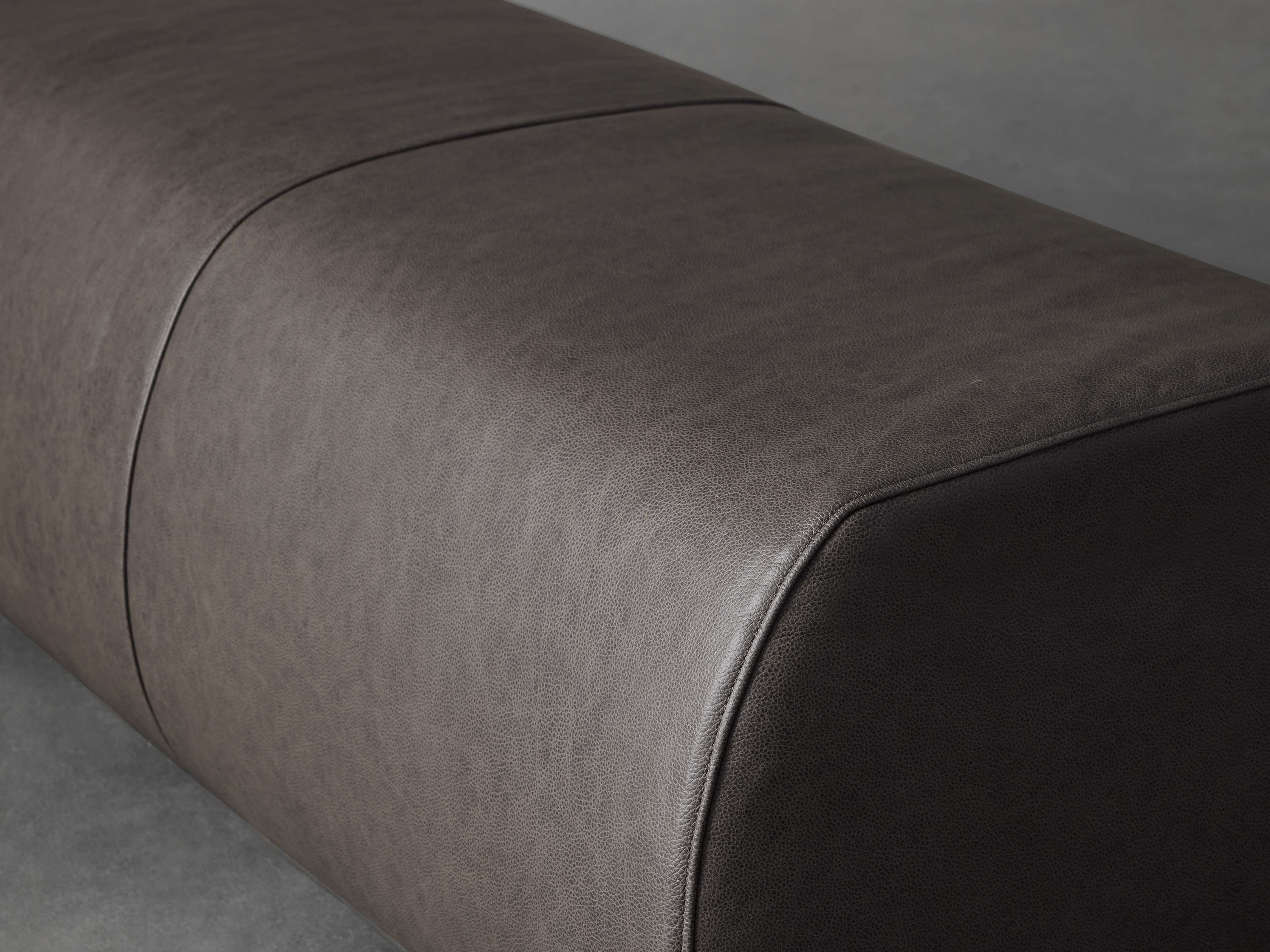 Fresno Leather Bench