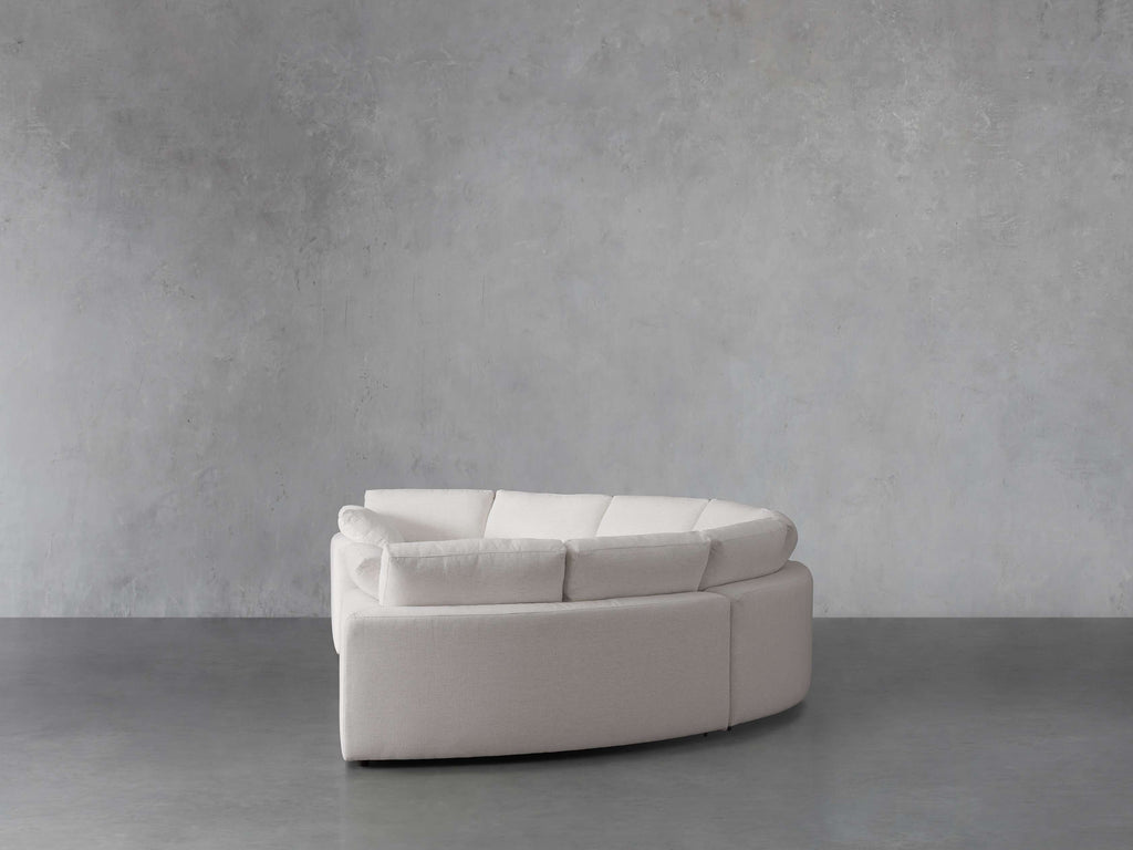 Beale Four-Piece Curved Sectional
