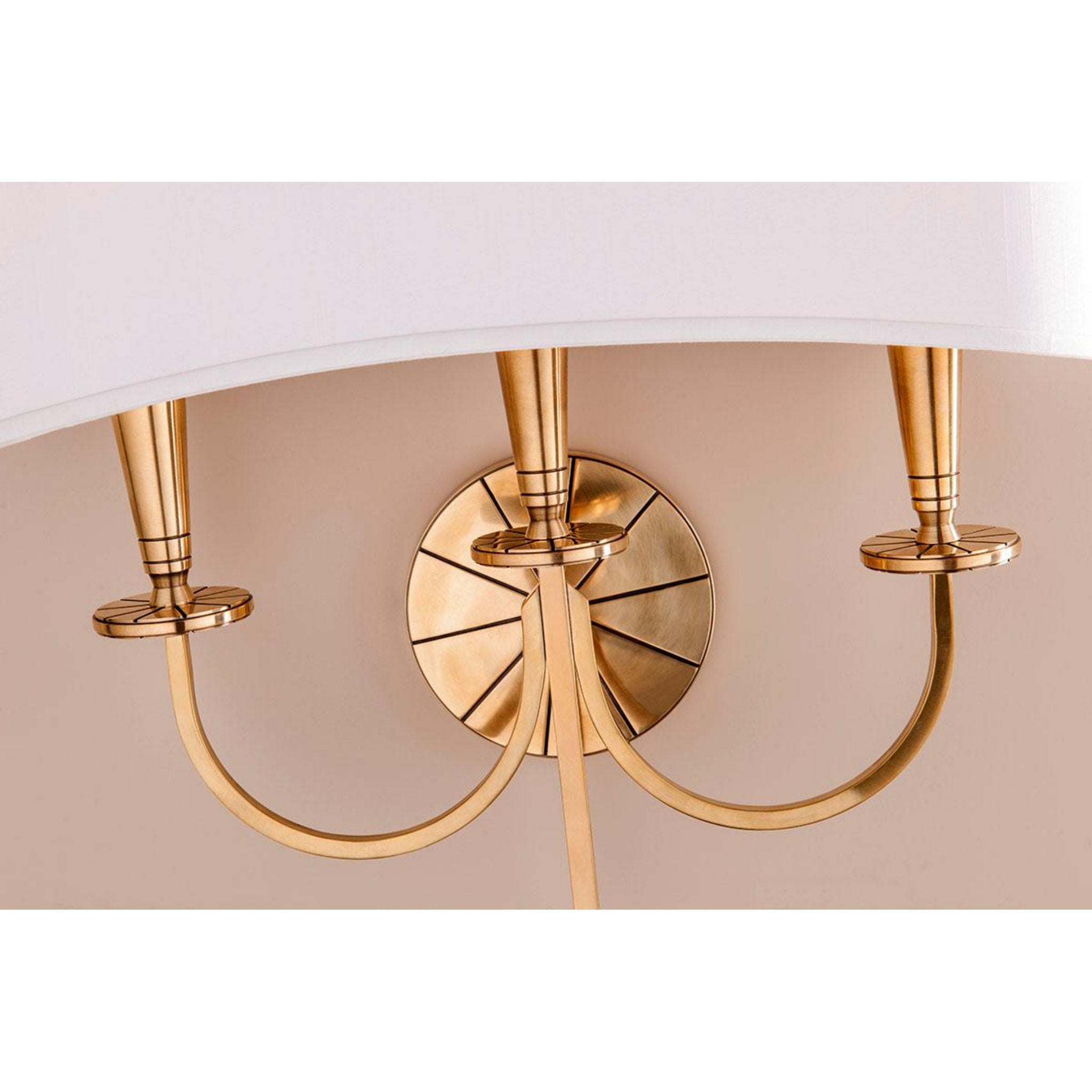 Mason 8-Light Chandelier in Aged Brass 26.5L x 26.5W x 22.5H