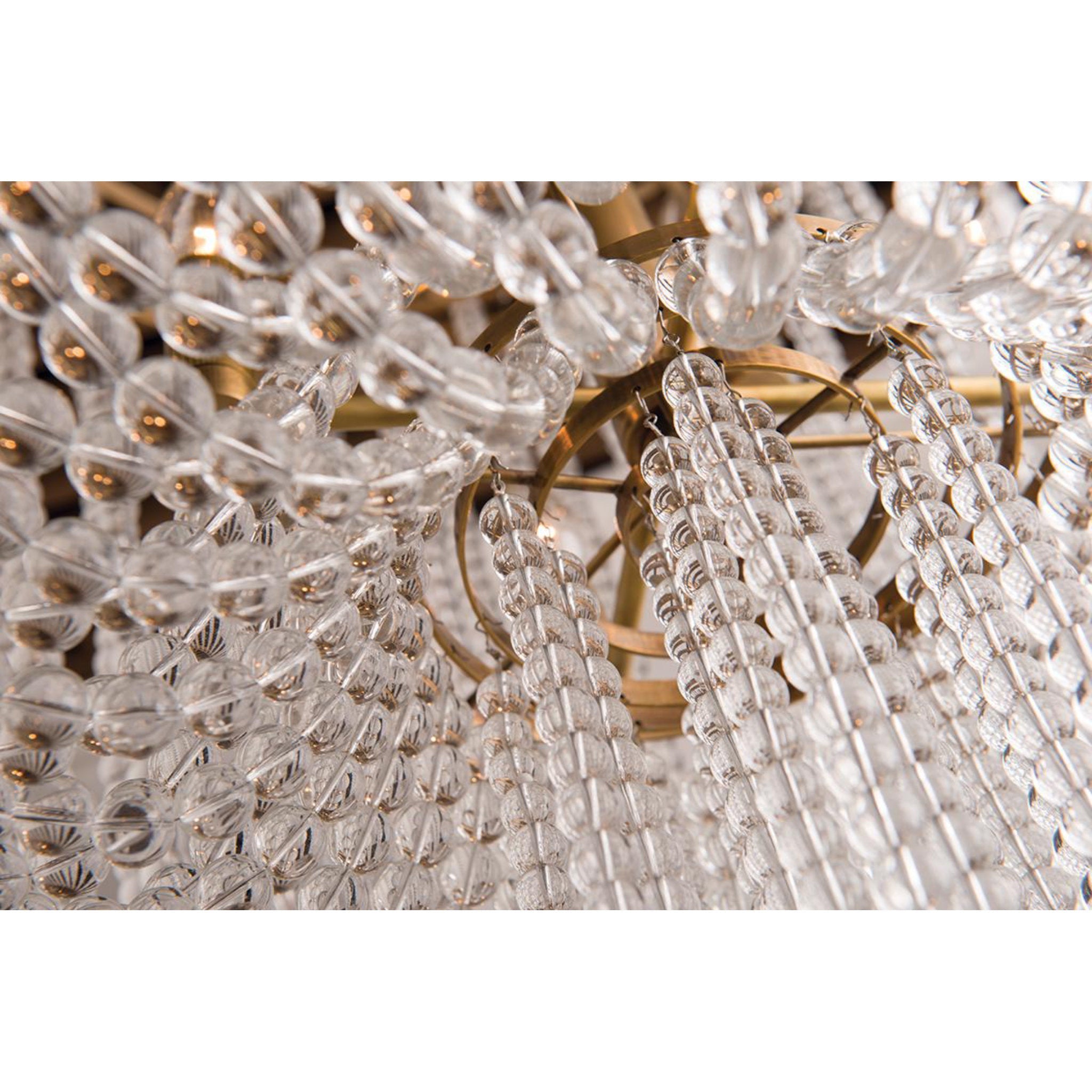 Royalton 6-Light Chandelier in Aged Brass 18.25L x 18.25W x 27.75H