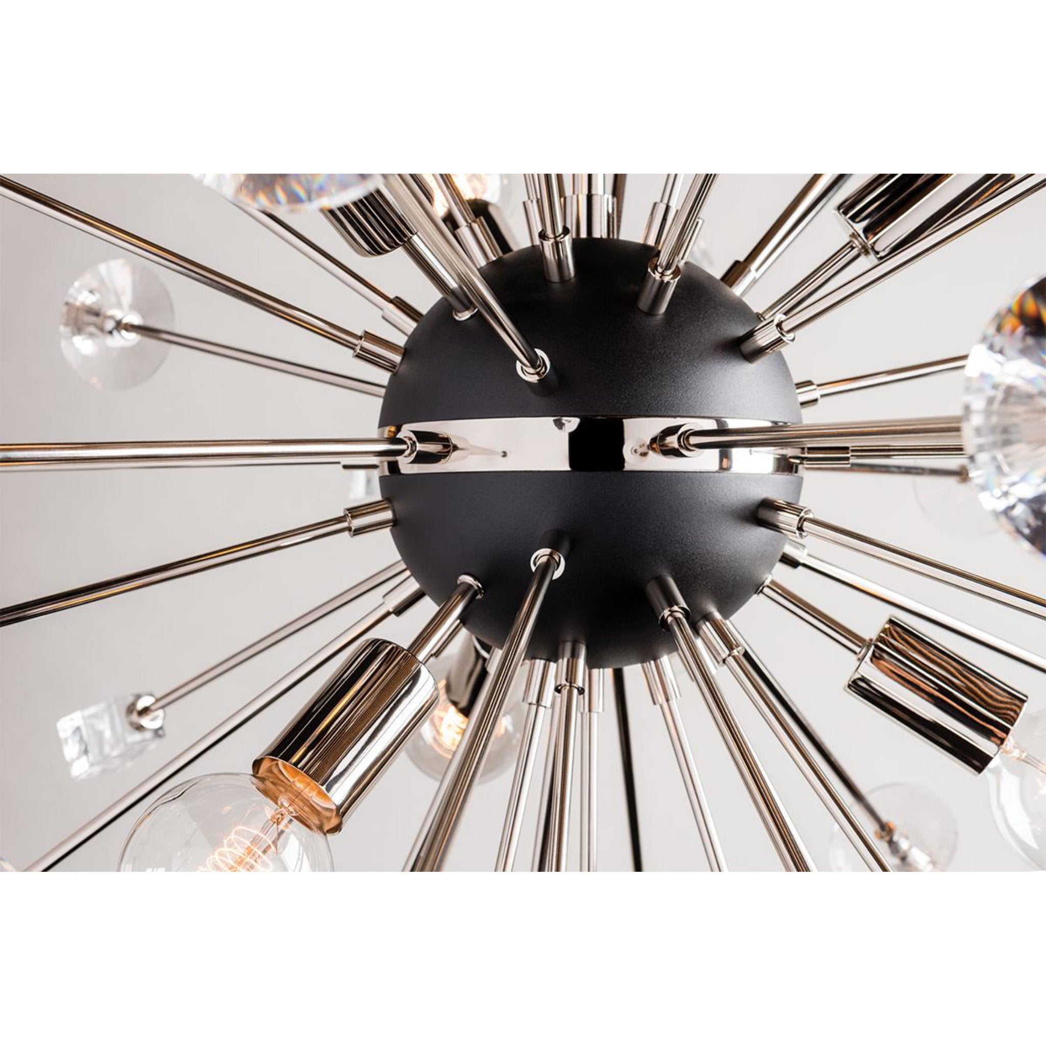 Liberty 12-Light Chandelier in Aged Brass 46L x 46W x 46H