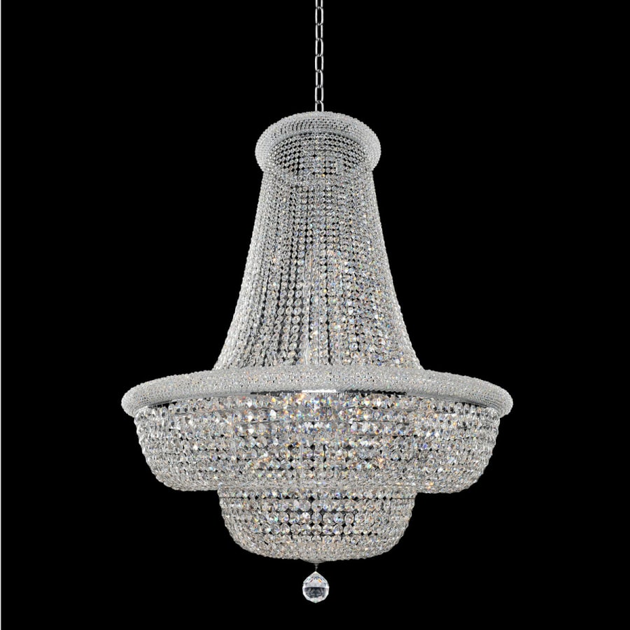 Allegri Napoli 33 Light 42" Wide Empire Chandelier with Crystal Accents