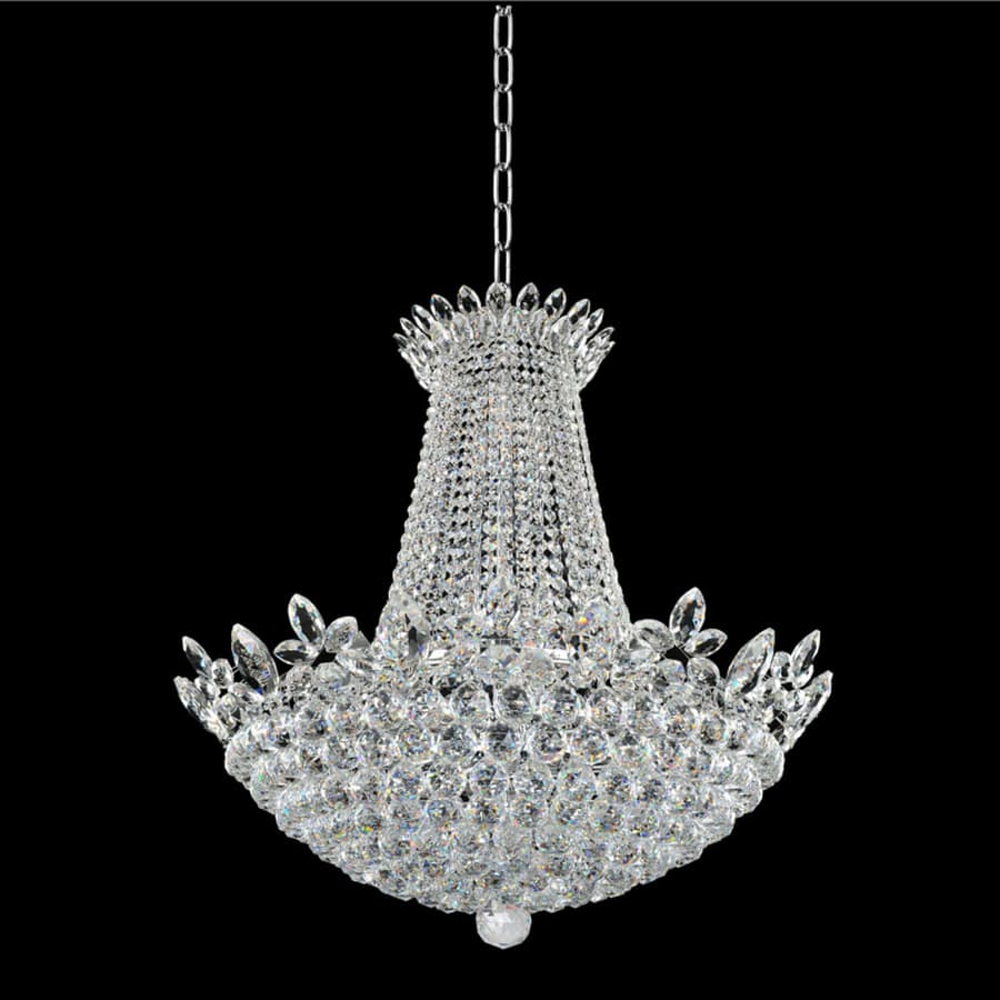 Allegri Treviso 21 Light 30" Wide Crystal Empire Chandelier