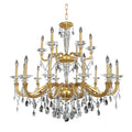Allegri Jolivet 18 Light 43" Wide Crystal Chandelier