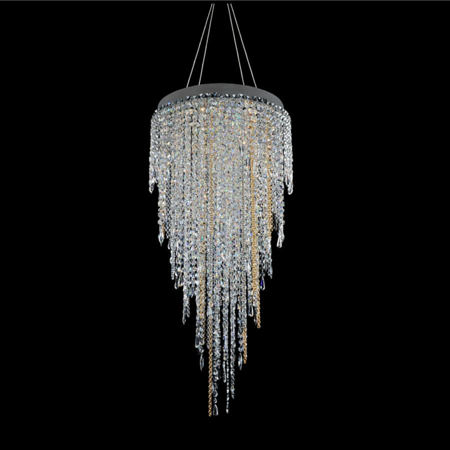 Allegri Tenuta 10 Light 24" Wide Crystal Chandelier