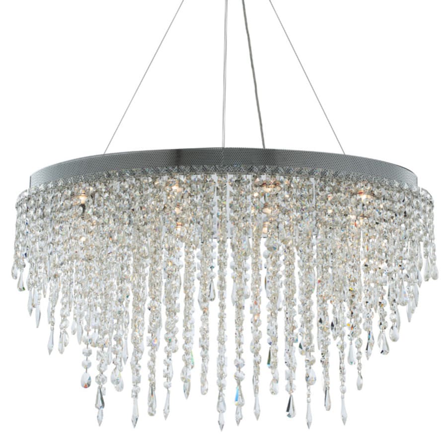 Allegri Tenuta 10 Light 16" Wide Crystal Pendant