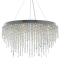 Allegri Tenuta 10 Light 16" Wide Crystal Pendant