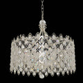 Allegri Prive 6 Light 26" Wide Crystal Drum Chandelier