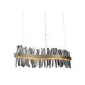 Allegri Glacier 42" Wide LED Linear Chandelier