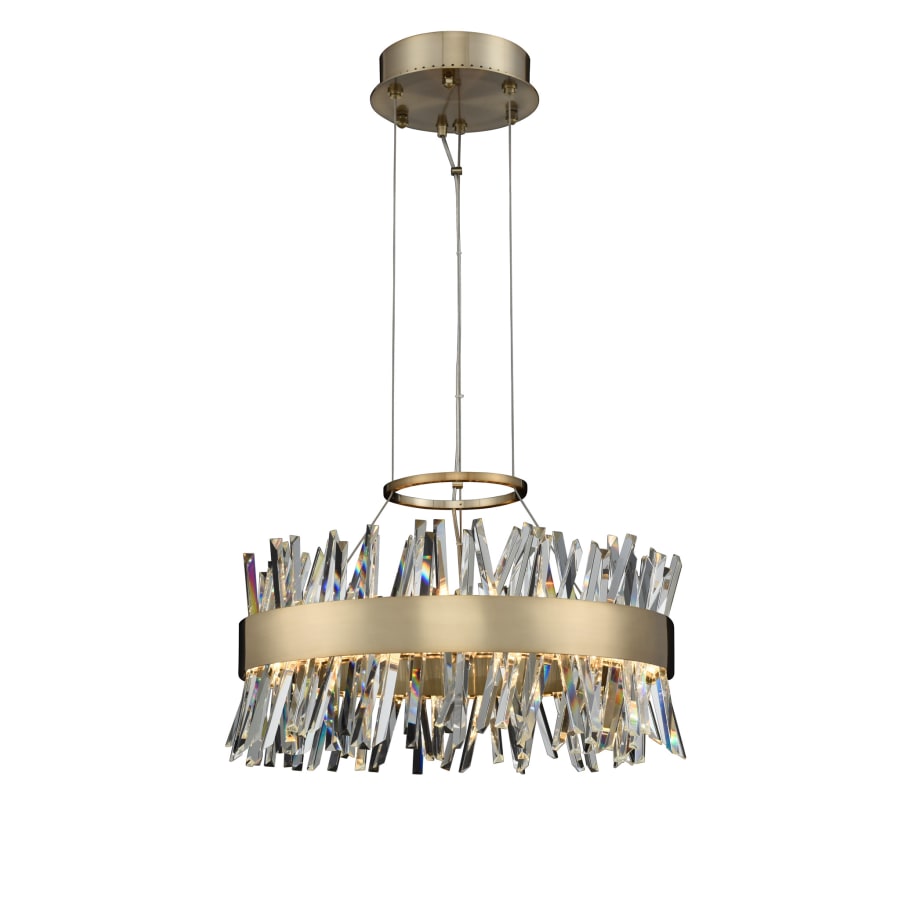 Allegri Glacier 2 Light 20" Wide LED Pendant
