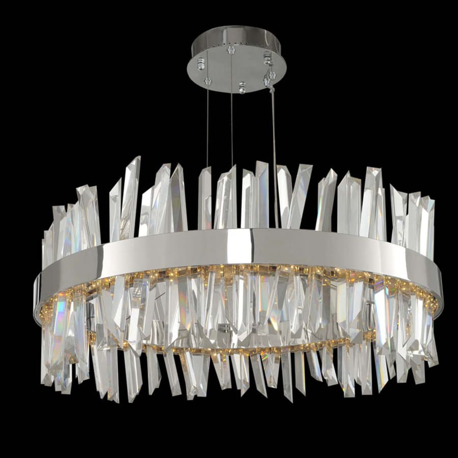 Allegri Glacier 2 Light 25" Wide LED Pendant