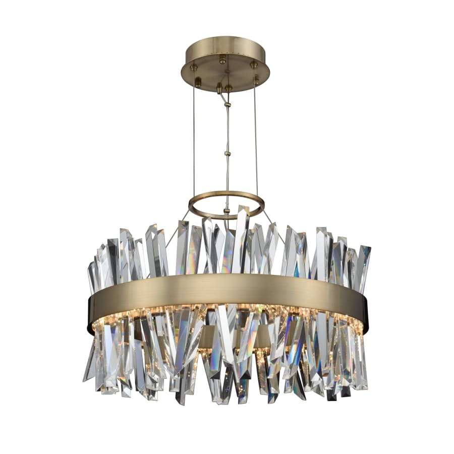 Allegri Glacier 2 Light 25" Wide LED Pendant