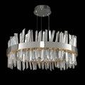 Allegri Glacier 2 Light 32" Wide LED Pendant
