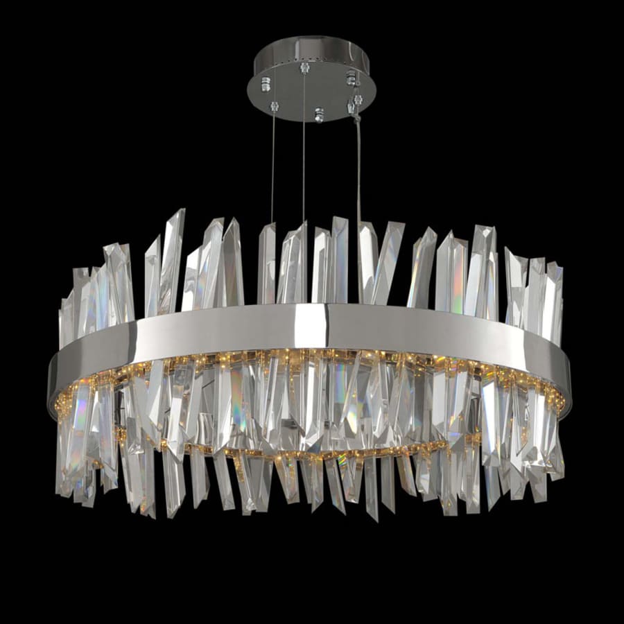 Allegri Glacier 2 Light 32" Wide LED Pendant
