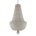 Allegri Cielo 38" Wide Empire Chandelier with Firenze Crystal