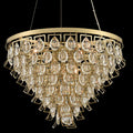 Allegri Carmella 27" Wide Waterfall Chandelier with Firenze Crystal