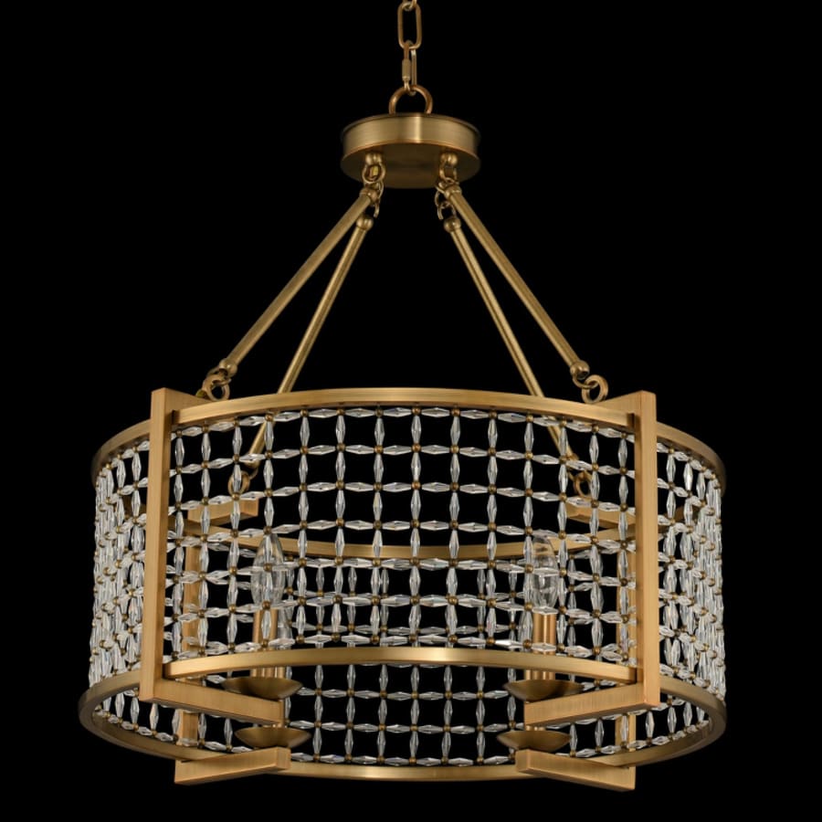 Allegri Verona 24" Wide Pendant with Firenze Crystal