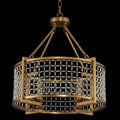 Allegri Verona 24" Wide Pendant with Firenze Crystal