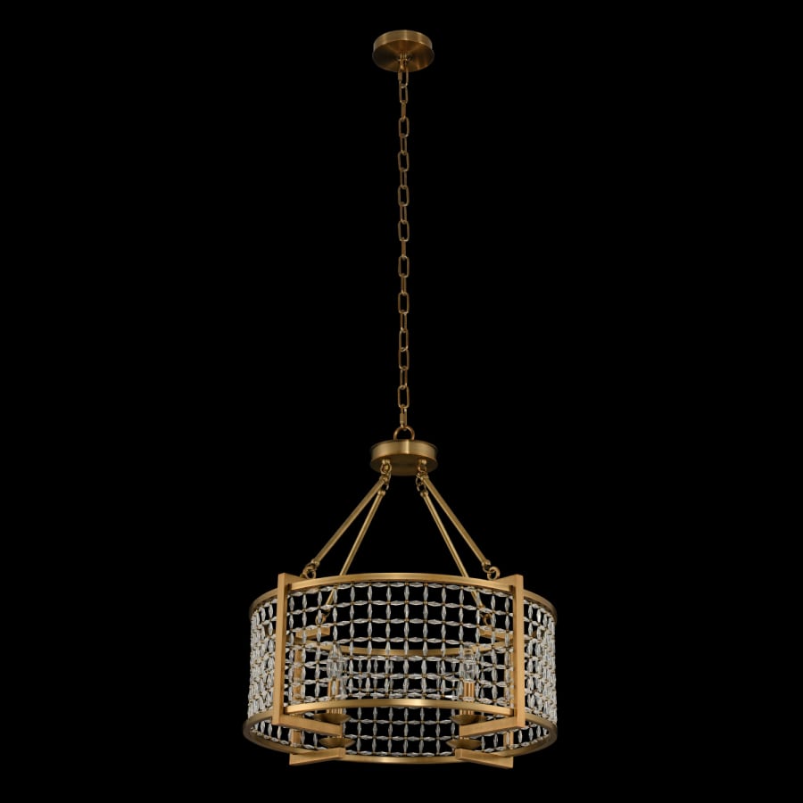 Allegri Verona 24" Wide Pendant with Firenze Crystal