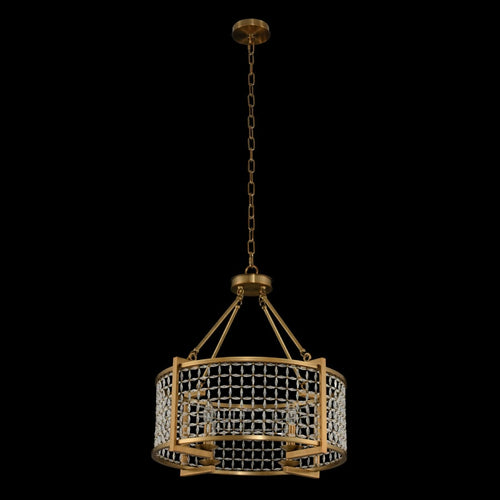 Allegri Verona 24" Wide Pendant with Firenze Crystal
