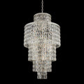 Allegri Kasturi 32" Wide Waterfall Chandelier with Firenze Crystal