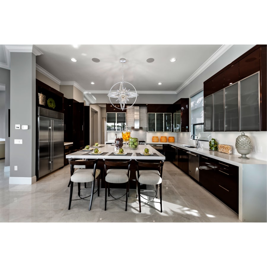 Allegri Angelo 23" Wide Pendant with Firenze Crystal