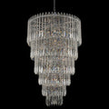 Allegri Pandoro 33" Wide 6 Tier Waterfall Chandelier with Firenze Crystal