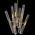 Allegri Apollo 16 Light 26" Wide LED Abstract Chandelier with Firenze Crystal