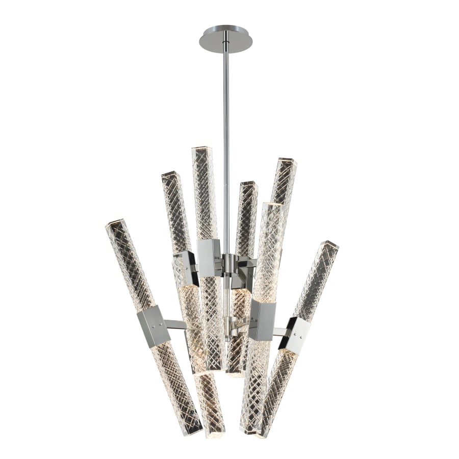 Allegri Apollo 16 Light 26" Wide LED Abstract Chandelier with Firenze Crystal