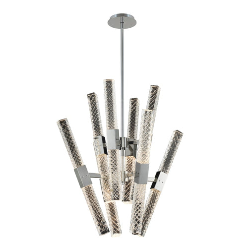 Allegri Apollo 16 Light 26" Wide LED Abstract Chandelier with Firenze Crystal