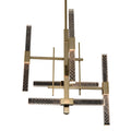 Allegri Apollo 10 Light 26" Wide LED Abstract Chandelier with Firenze Crystal