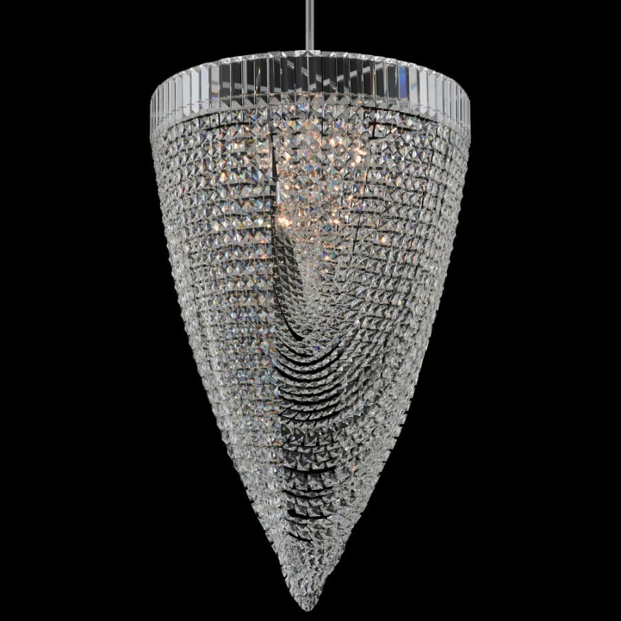 Allegri Mira 26" Wide Pendant with Firenze Crystal