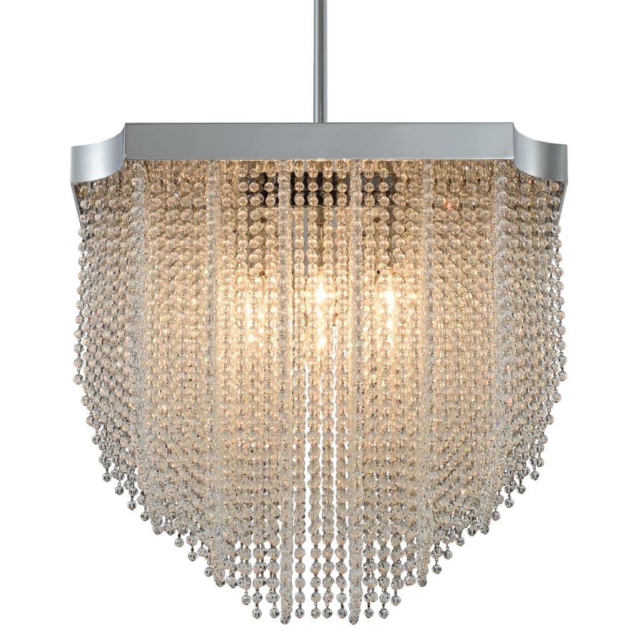 Allegri Tenda 28" Wide Pendant with Firenze Crystal