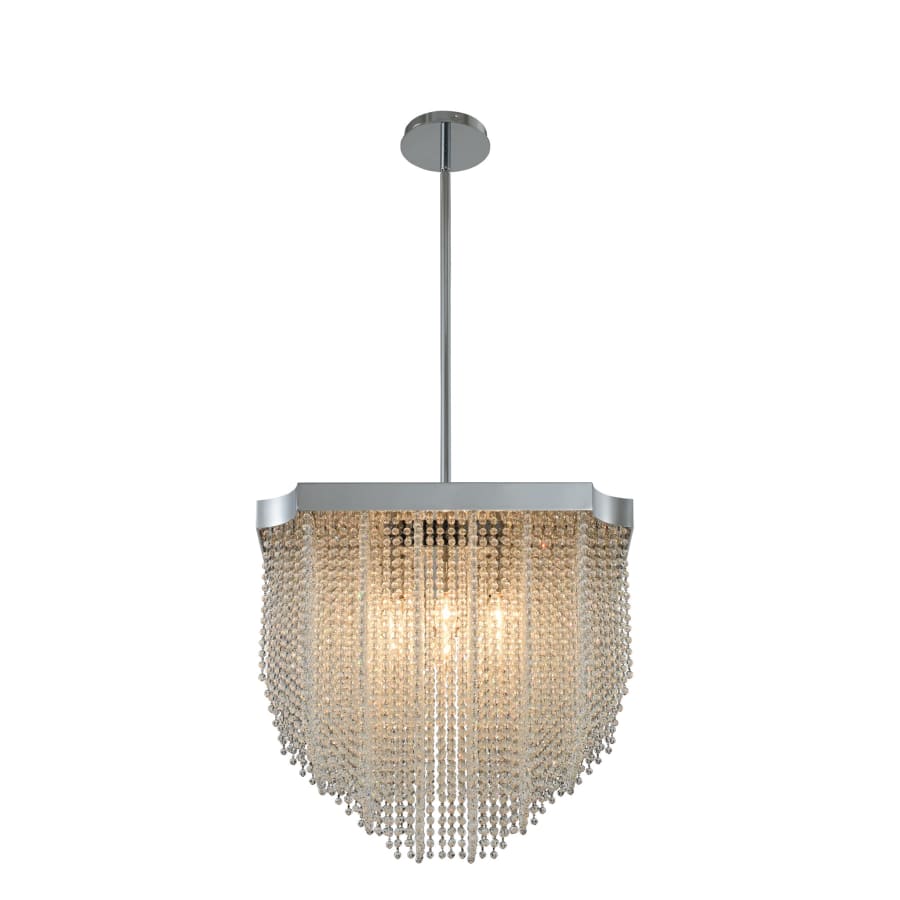 Allegri Tenda 28" Wide Pendant with Firenze Crystal