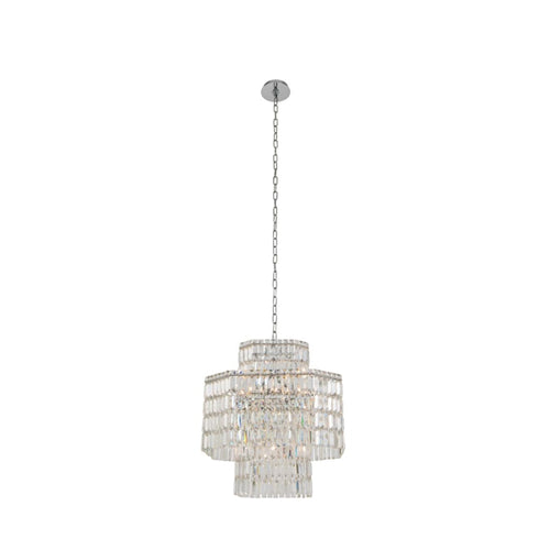 Allegri Livelli 12 Light 25" Wide Crystal Pendant