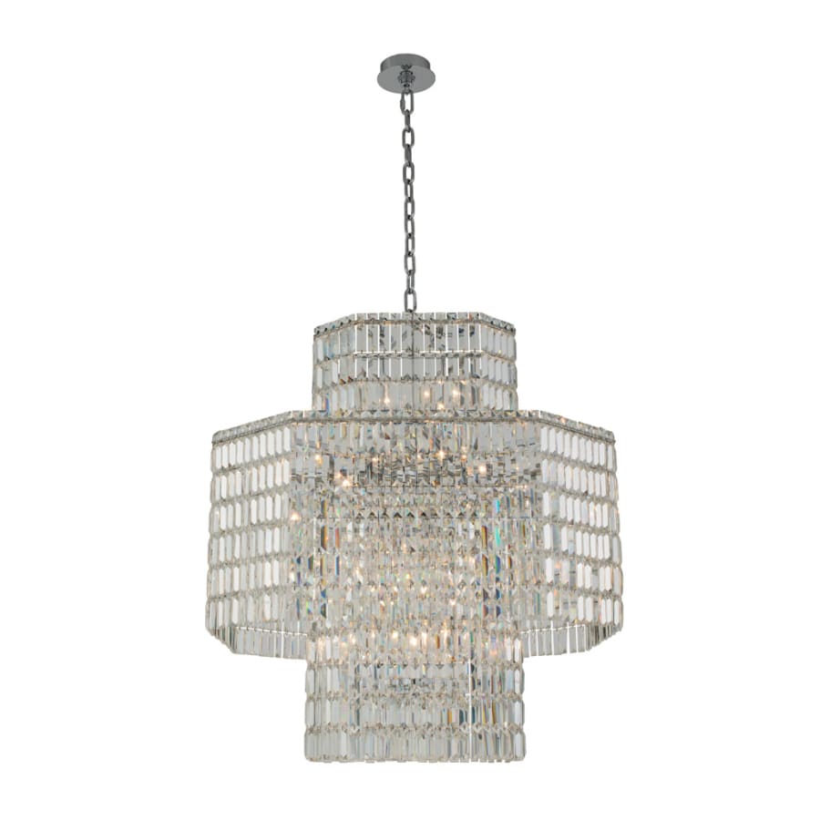 Allegri Livelli 20 Light 39" Wide Crystal Pendant