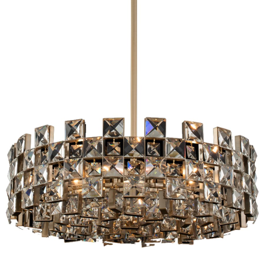 Allegri Piazze 9 Light 29" Wide Crystal Pendant