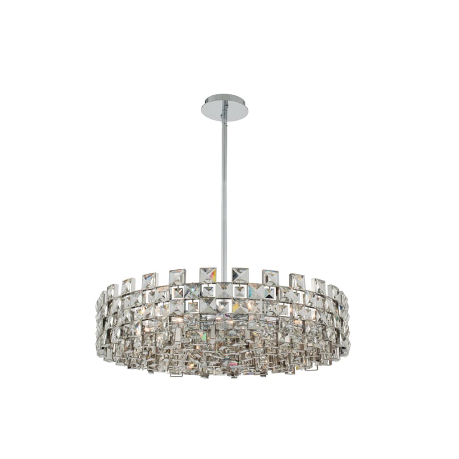 Allegri Piazze 9 Light 29" Wide Crystal Pendant