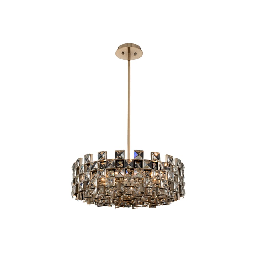 Allegri Piazze 9 Light 29" Wide Crystal Pendant