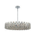 Allegri Piazze 12 Light 36" Wide Crystal Pendant