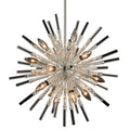Allegri Sprazzo 14 Light 22" Wide Crystal Sputnik Chandelier
