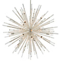 Allegri Sprazzo 28 Light 36" Wide Crystal Sputnik Chandelier